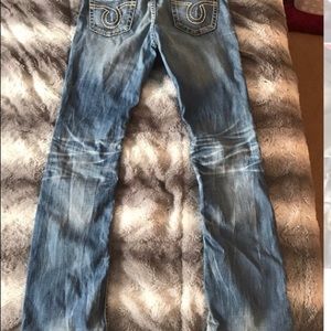 Big Star Miki distressed boot cut jeans